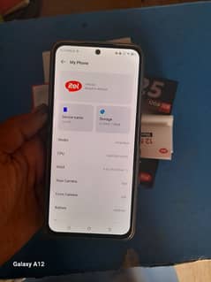 itel s25 box open 6+6/128 official PTA