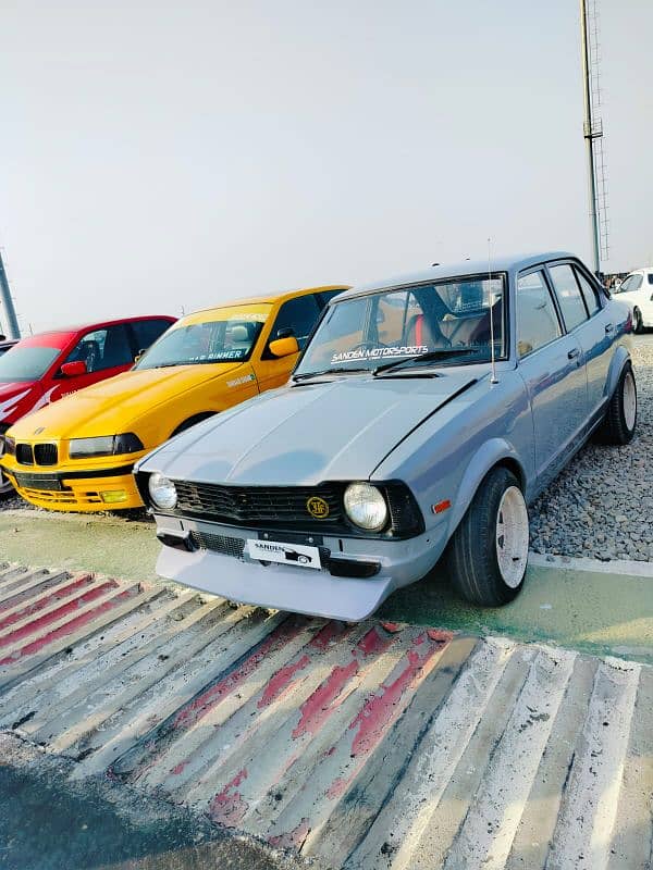 Toyota Corolla 1974 (Drift Machine Read ad first) 1