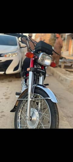 Honda 125 Islamabad number