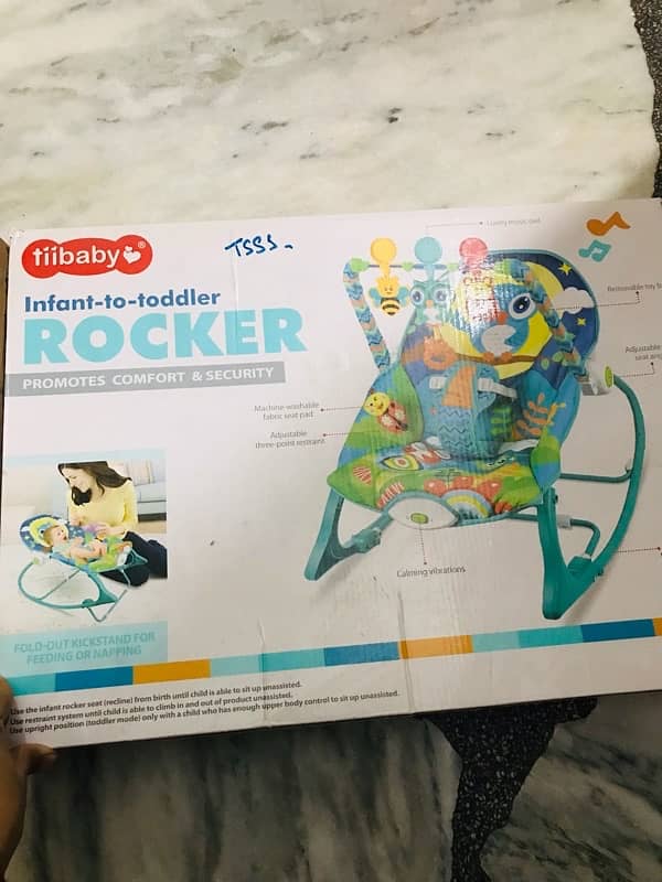 tiibaby infant -to-toddler rocker 0