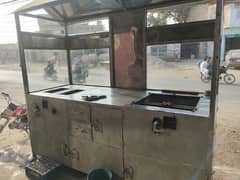 Shawarma Burger Food Counter Stall