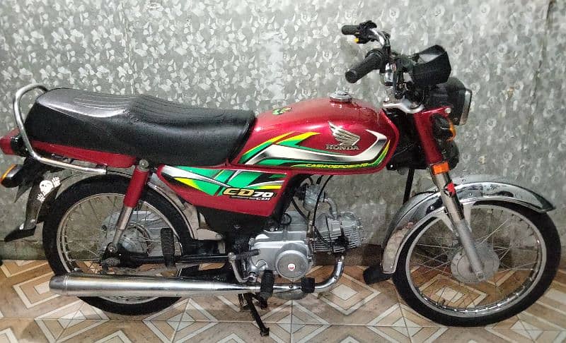 HONDA CD 70 2021 model urjante sale 1