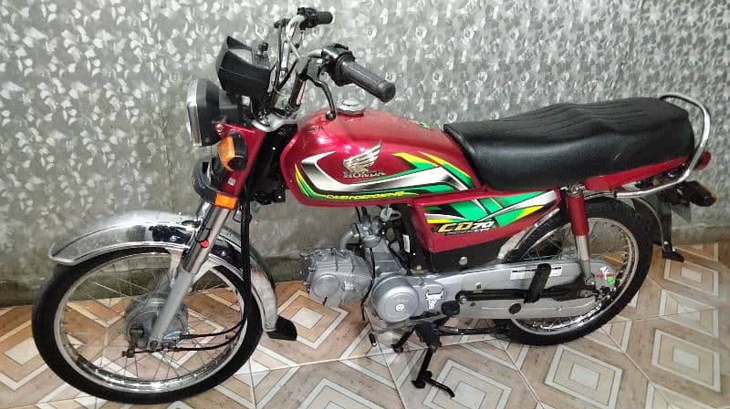 HONDA CD 70 2021 model urjante sale 2