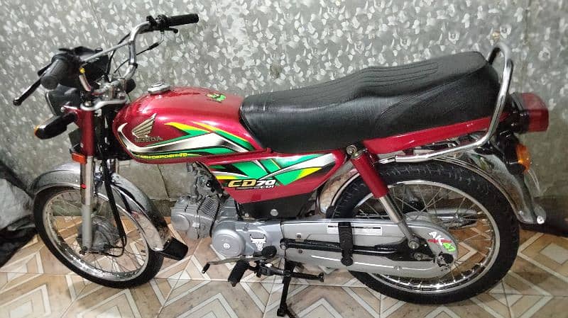 HONDA CD 70 2021 model urjante sale 3