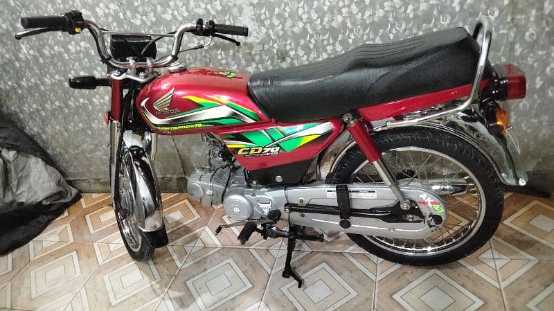 HONDA CD 70 2021 model urjante sale 7