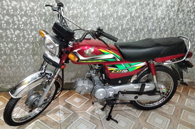 HONDA CD 70 2021 model urjante sale 9