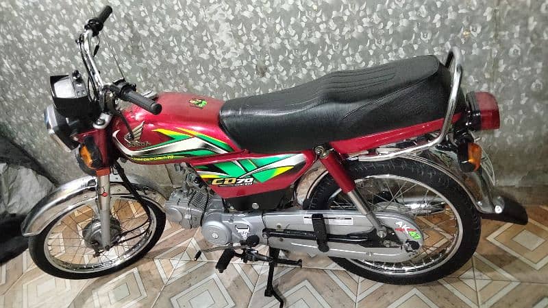 HONDA CD 70 2021 model urjante sale 10