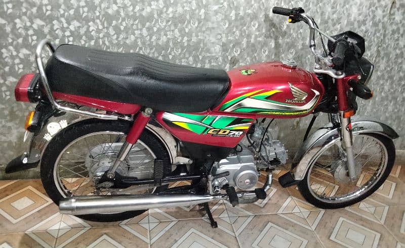 HONDA CD 70 2021 model urjante sale 11