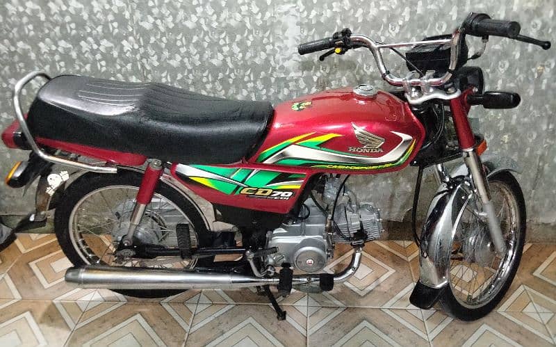 HONDA CD 70 2021 model urjante sale 13