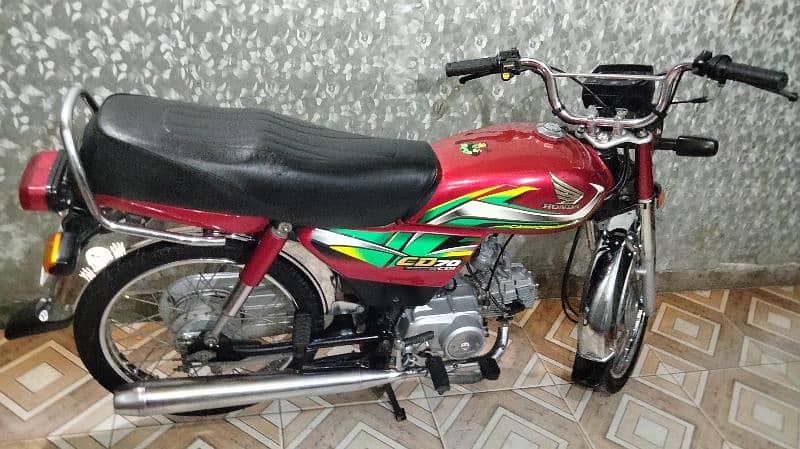 HONDA CD 70 2021 model urjante sale 15