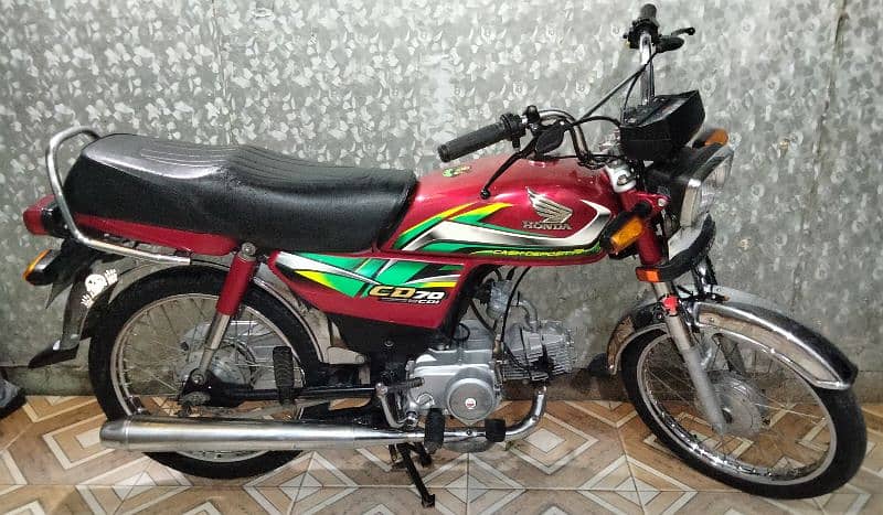 HONDA CD 70 2021 model urjante sale 17