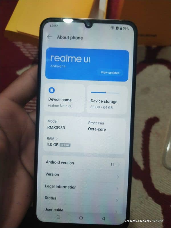 Realme Note60 6/64gb Open Box 7