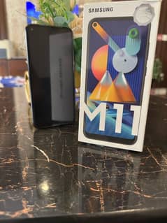 samsung M11 3 gb ram 32 gb storage