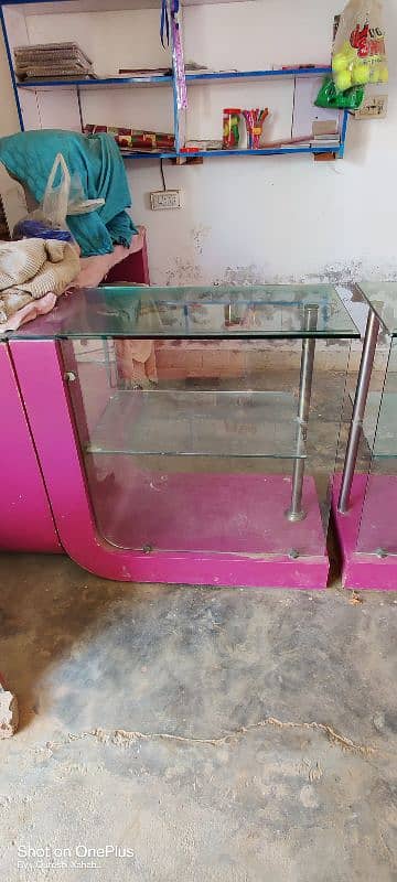 Counter for garment shop size 3x3 total 4 counters 6