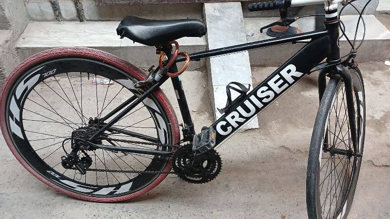 cruiser bicycle with shimano gear 2