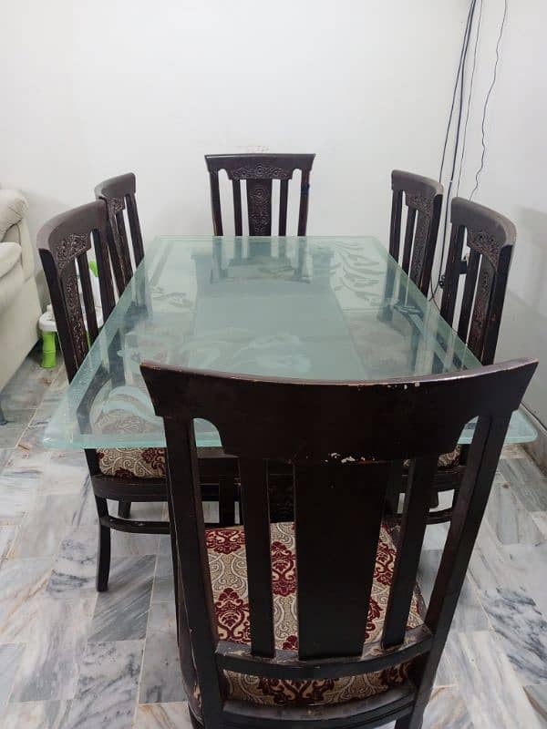 Wooden Dining table 2