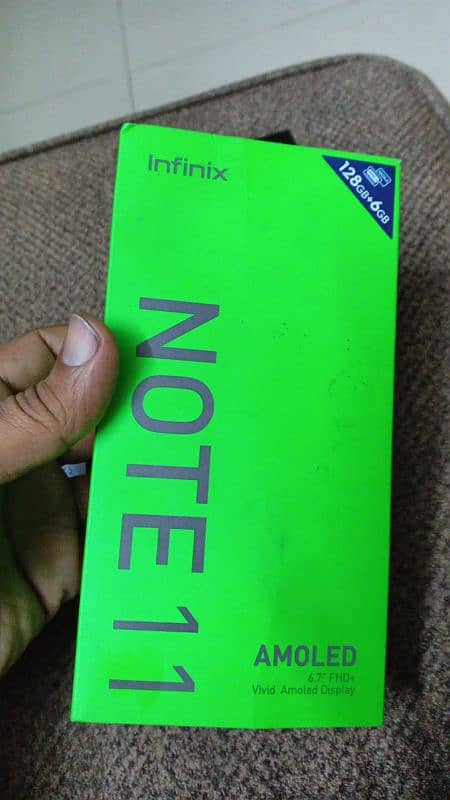 Infinix Note11 6/128 With box 10