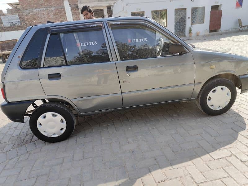 Mehran Total Genuine 2012 ON my name AC/CNG New tyres engine 100% 2