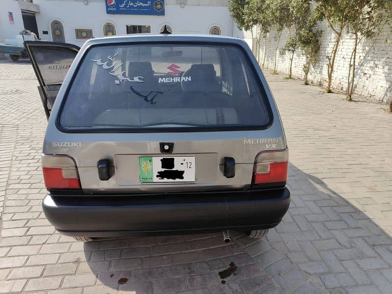 Mehran Total Genuine 2012 ON my name AC/CNG New tyres engine 100% 3