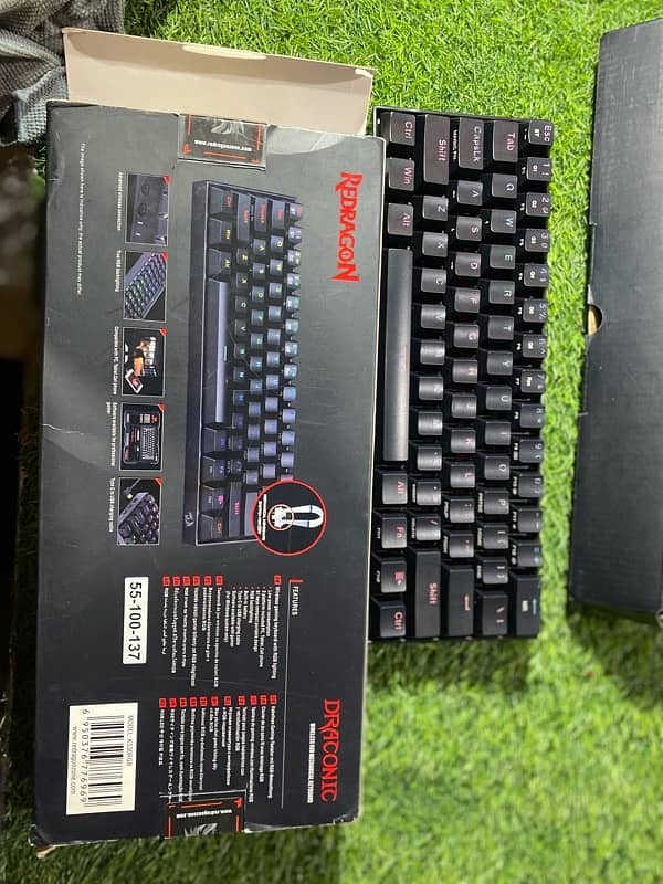 redragon keyboard 100% original only 1 week used 8