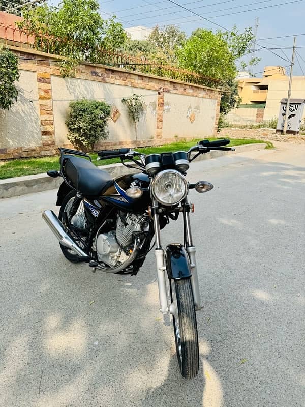 suzuki gs 150 2023 model total original brand new condition 6