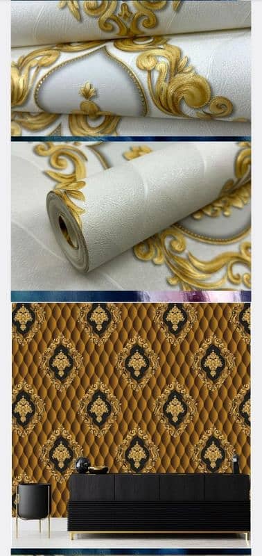 Wallpaper are available with fitting contact  03147093270 16