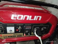 Loncin generator – Excellent Condition for sale