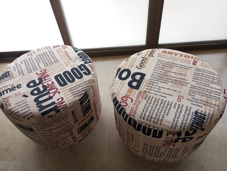 Foot stools, pouffe 2