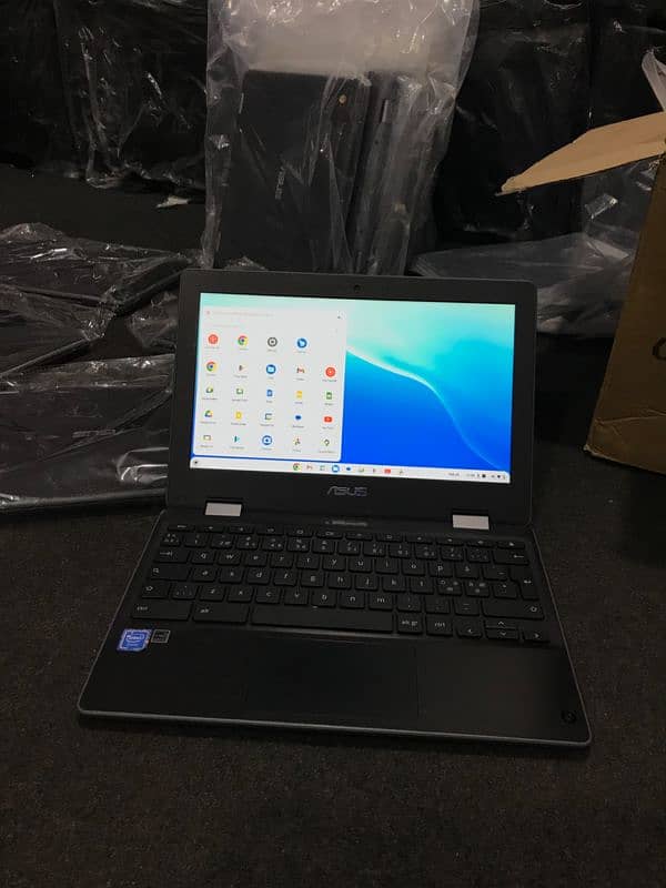 Asus Chromebook x360 touch update 2029 ram 4gb 32gb ssd 4