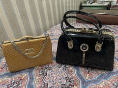 Pair of ladies handbags for sale