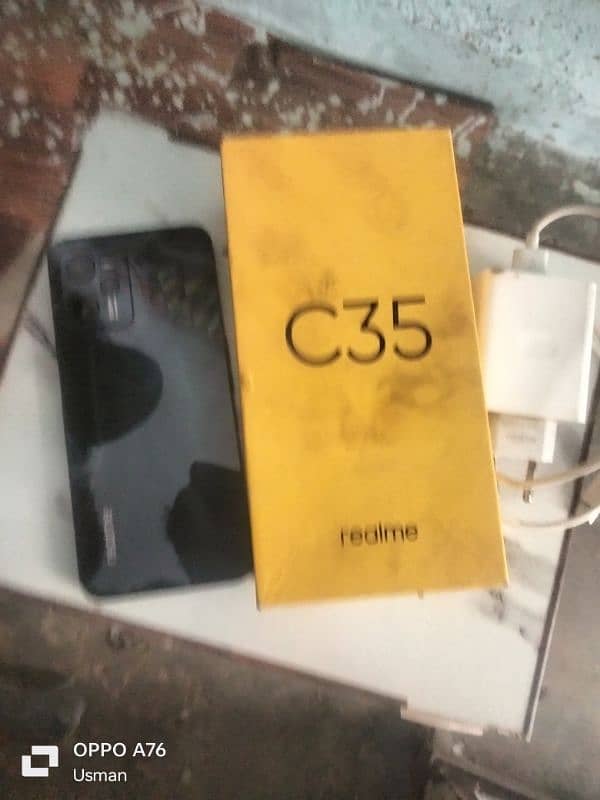 realme c35.4+2/128 complete Saman 3