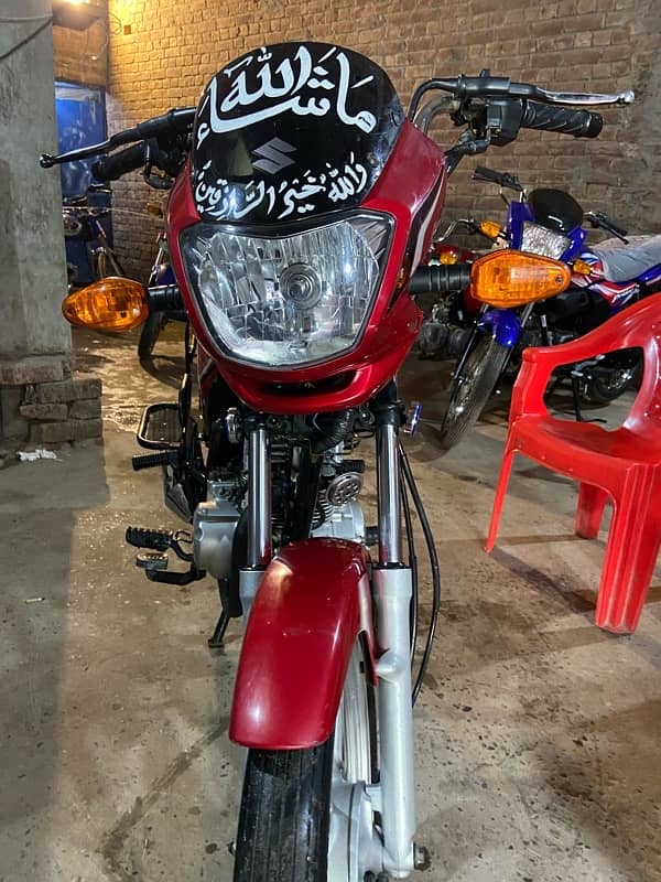 Suzuki 110 model 2020 Lahore reg…. 2