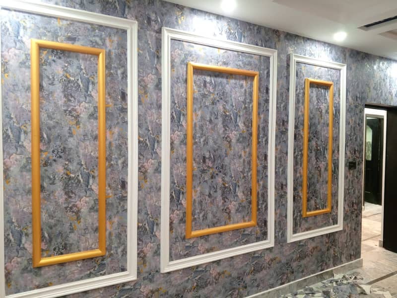 Pvc wall Panels- WPC Fluted panel - SPC Floor -pvc panel-solid panel 8