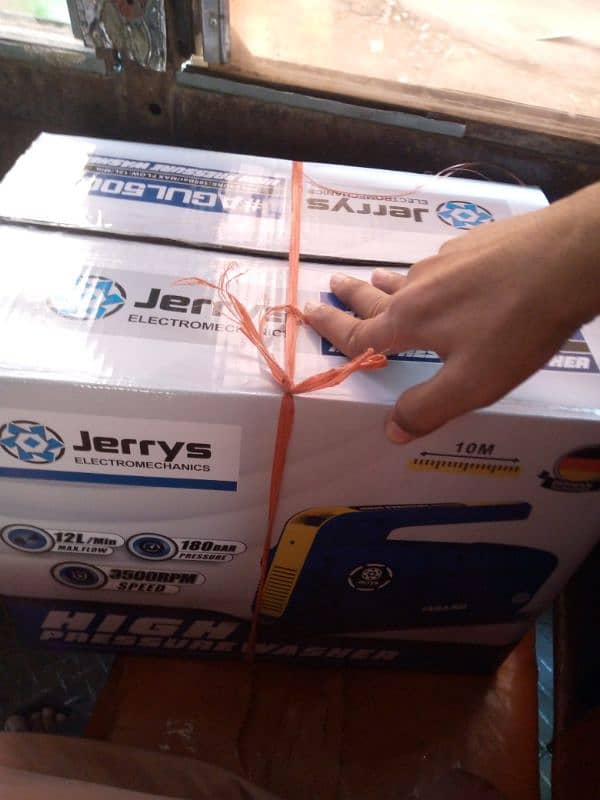 Jerrys Copper Wire High Pressure Car Washer - 180 Bar induction Motor 5