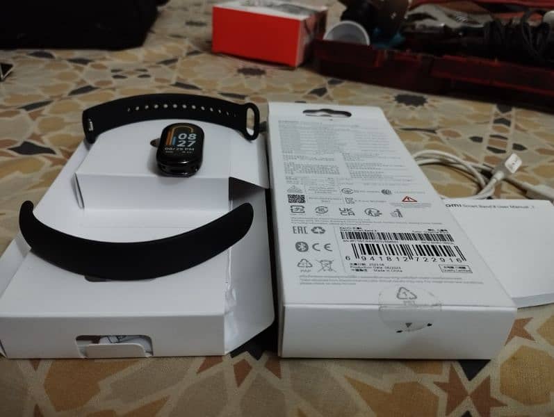 Xiaomi Mi Band 8 with Complete box pack 1