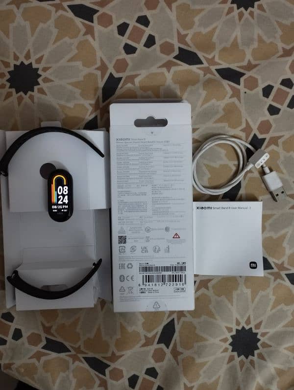 Xiaomi Mi Band 8 with Complete box pack 5