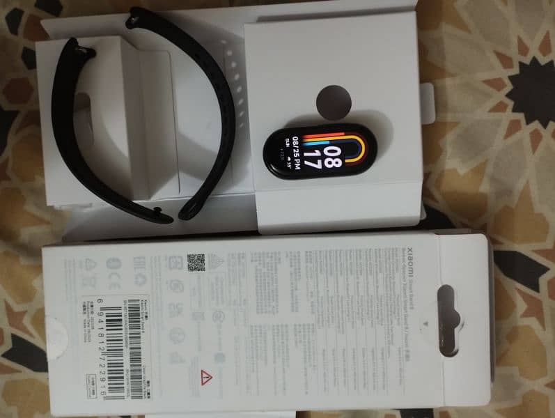 Xiaomi Mi Band 8 with Complete box pack 10