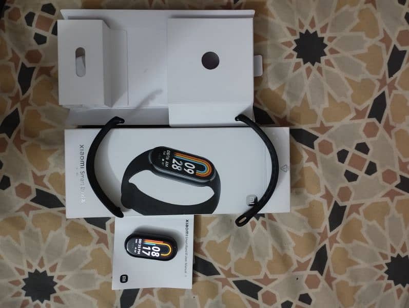 Xiaomi Mi Band 8 with Complete box pack 11