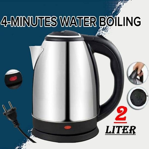 Top 1 Quality electric kettle 2.0 Litter. watsapp No 03441921570 3