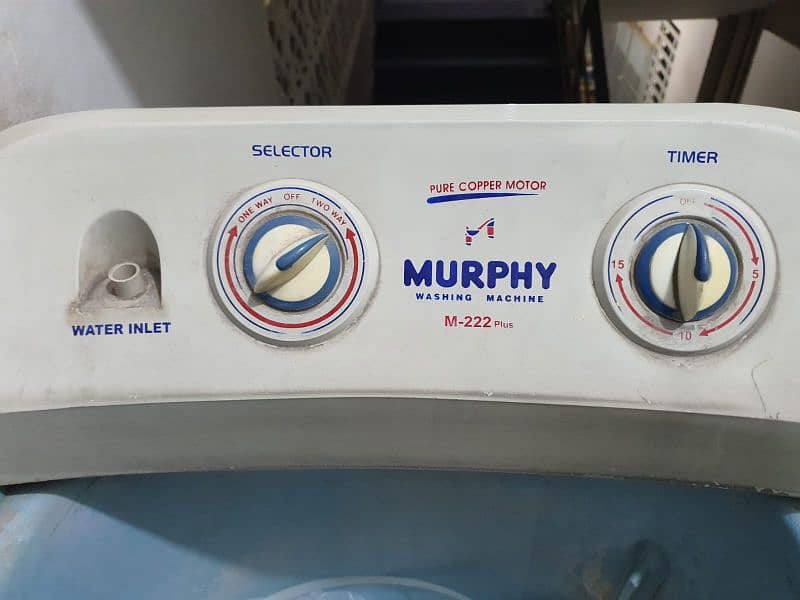 Murphy Washing Machine Topload 1