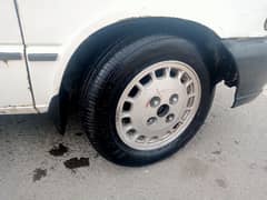 Alloy Rims with tyres 13 No | Cultus Alloy Rims with Tyre | Alloy Rims