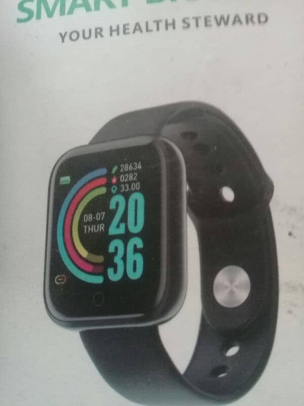 my 2 smart watch 1 smart watch y68 d20 fitpro 7