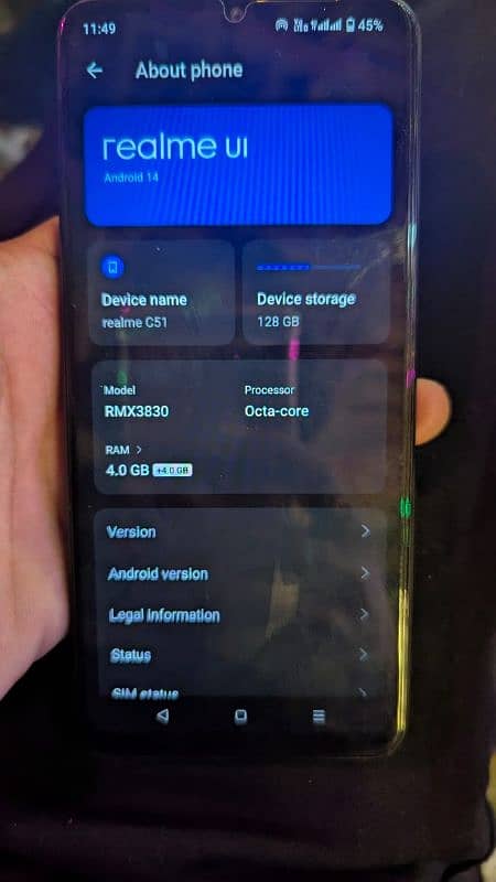 Realme C51 3 months warranty 1