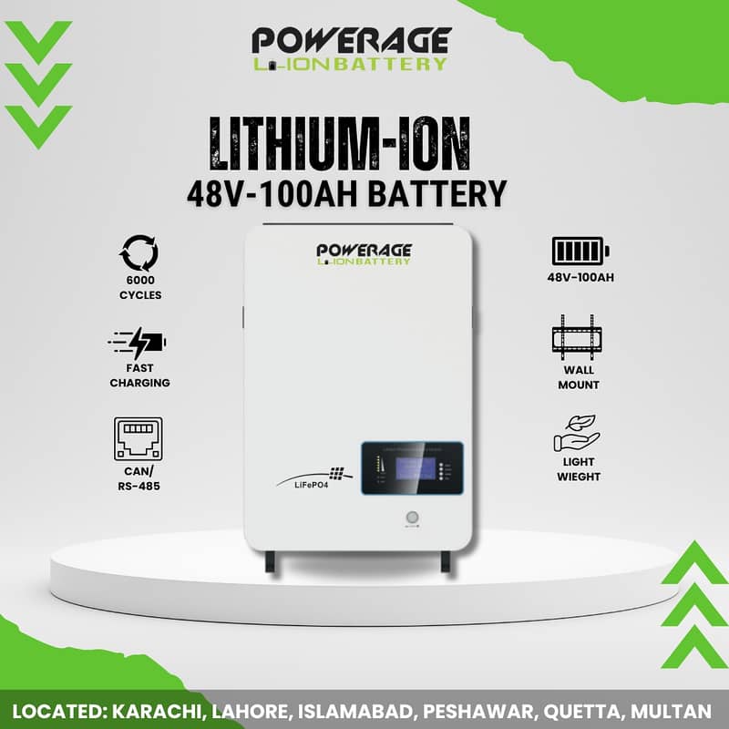 POWERAGE SINGLE PHASE HYBRID SOLAR INVERTER'S (1.2KW)(4KW)(5.5KW)(6KW) 7