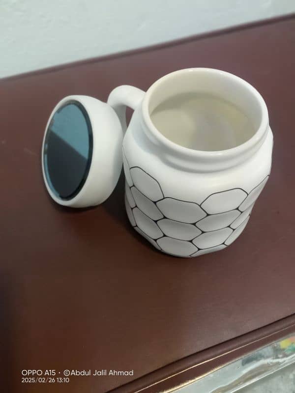 Ceramic Mug.     flask 2