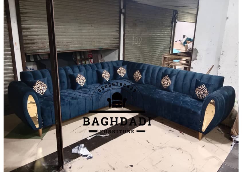 Sofa Set / L shape sofa / Wooden sofa / 7 seater sofa / Luxury Sofa 11