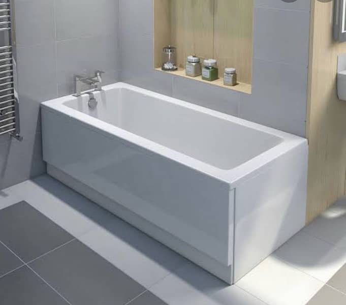 bathtub/ bath tub/ jacuzzi/ acrylic bathtub/ whirlpool/concealed bath 5