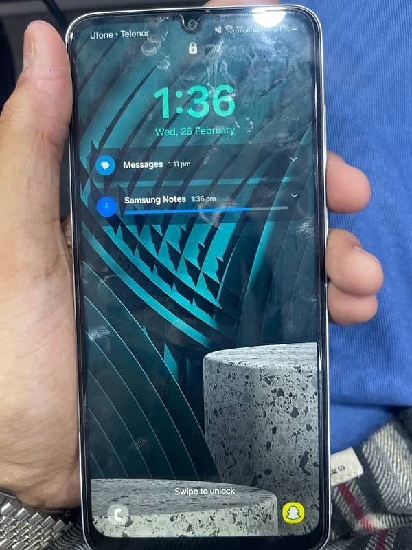 samsung A05 with box warranty 1