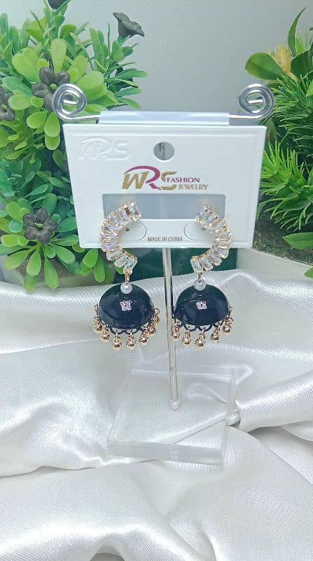 "Beautiful Jhumka Earrings for Sale on OLX" 5