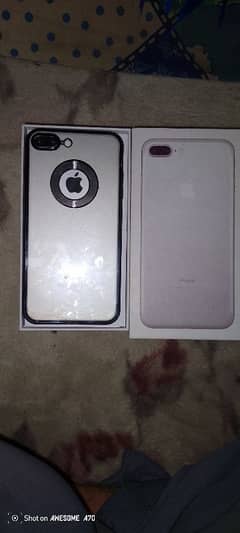 I phone 7 plus with box pta